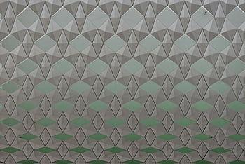 Gray and Green Abstract Wallpaper, seamless geometric pattern, diamond shapes, soft color gradient, abstract wallpaper, gray abstract, green abstract, geometric wallpaper