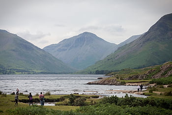 odpadní voda, jezerní čtvrti, krajina, turistika, wasdale, Lakeland, Příroda, hora, jezero, okres