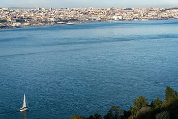 เรือ, แม่น้ำ, การเดินเรือ, แม่น้ำเทโจ, Tejo, โปรตุเกส, lisboa, นครลีสบัน, น้ำ, ธรรมชาติ