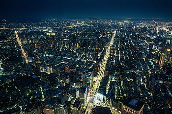 tchaj-wan, noční obloha, město, panoráma města, cestovat, vysoký, nebe, Příroda, moderní, taipei, panoráma