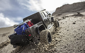 off-road psanec, rc, rc model, džíp, jeep gladiátor, modelování, hobby, auto, tapety na plochu, Modelka, rc-car