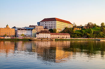 linz, hrad, muzeum, město, Rakousko, hradní muzeum, tok, Dunaj, dunajské banky, krajina, budova