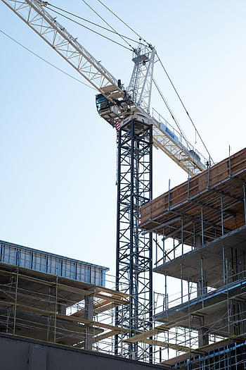 città, costruzione, gru, posto, architettura, sviluppo, costruire, eretto, esterno, industriale, commerciale