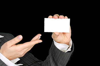 business Card, contact, business, on A White Background, white Background