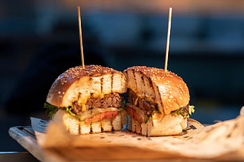 Hamburger, Sandwich, hamburger al formaggio, calorie, cucina, panini hamburger, cibo, delizioso, portata principale, pasto
