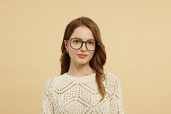 žena, brýle, Příslušenství, móda, doplněk, Oční rámy, optika, optický, fotografování, skleněný rám, portrét