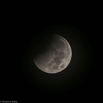 月食、 月、 2014年、 雲、 夜空、 6日、 150-600mm、 天文学、 天の、 部分日食、 スティーブン・ラーン