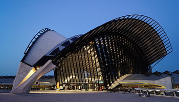 lyon, france, architecture, airport, europe, lys, travel, vacations, building, tgv, gare