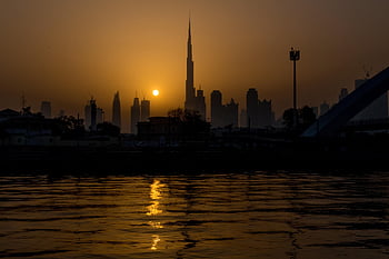 burj khalifa, dubai, arranha-céu, arquitetura, emirados, khalifa, centro da cidade, paisagem urbana, árabe, torre, centro da cidade de dubai