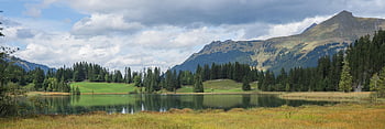 lake, mountains, landscape, clouds, nature, alps, fall, bernese Oberland, switzerland