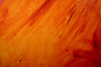 tapet portocaliu și roșu, pictura abstracta, portocaliu vibrant, nuanțe galbene, a închide, artă, textură, pensule perie, artă Modernă, perete arta, arta decorativă