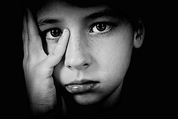 niño, dedos, reloj, ojos, en blanco y negro, persona, mano, bebé, adolescente, joven, pensando