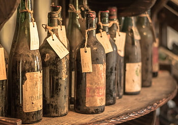 víno, starý, sklizeň, napít se, hlaveň, sklep, tagy, dřevo, alkohol, láhev, dřevěný