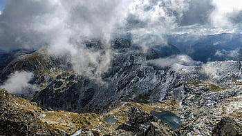 mountain, peak, summit, nature, landscape, sky, blue Sky, blue, rila, bulgaria, stones