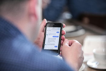 bot, cellphone, chat bot, chatbot, messenger, mobile photos, text messaging, smartphone, digital communication, user interface, app