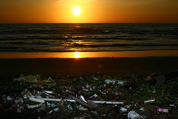 strand, affald, forurening, plast, miljø, troperne, Sydøstasien, vietnam, Muine, vrøvl, kuld
