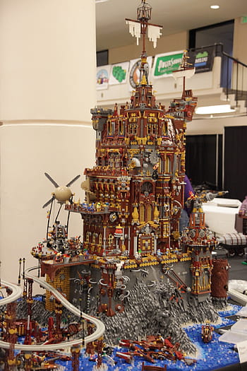 лего, конвенция, Brickcon, Brickcon 2016, сграда, показ, модел, структура, тухли, събитие, изложба