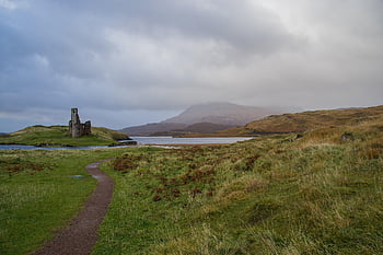 Écosse, brouillard, trou, Lac, paysage, la nature, des nuages, hauts plateaux, les montagnes, paradis, eau