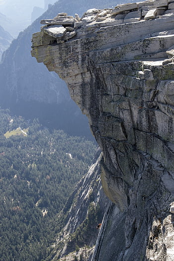 Yosemitský národní park, yosemitu, Kalifornie, Příroda, údolí, usa, krajina, Skála, žula, mezník, scénický