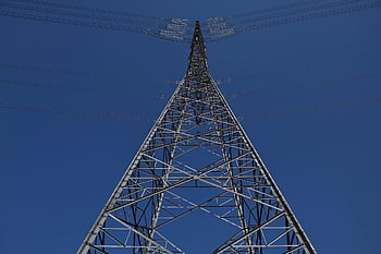 elettricità, linea ad alta tensione, linea, cavo, trasmissione, energia, polo, acciaio, voltaggio, centrale elettrica, distribuzione