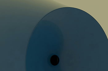 Rendering 3D, immagine astratta, disegno circolare blu, luci soffuse, design sereno, Arte minimalista, forme geometriche, arte Moderna, arte digitale, sfondo astratto, Illustrazione 3D