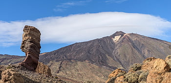 teide, volcano, tenerife, canary Islands, landscape, nature, spain, mountain, heaven, karg, blue
