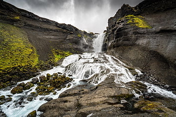 waterfall, nature, travel, landscape, iceland, river, outdoors, tourism, destination