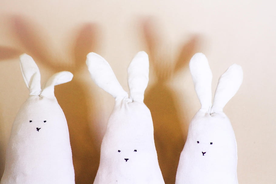easter, april, easter Rabbit, craft, diy, cute, ornament, hand-made