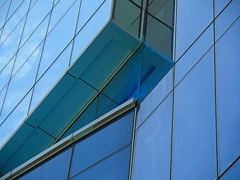 abstraktní, moderní, design, vzor, architektura, Pozadí, budova, futuristický, podnikání, architektonický, modrý