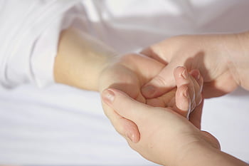 ruční masáž, Relaxační terapie, jemný dotek, péče, detail, ruka hospodářství, masážní relace, péče o kůži, relaxace, terapie, masážní terapie