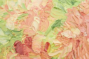 Ölgemälde, Nahaufnahme, abstrakte Kunst, Blumenbeschaffenheit, Pastellfarben, bunte Malerei, Kunst, Kunst Textur, Details malen, Kunst Nahaufnahme, Abstrakte Blumen
