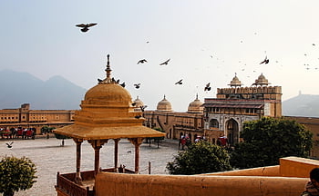 Amber odešel, rajasthan, Indie, architektura, cestovat, pevnost, cestovní ruch, palác, slavný, Zajímavosti, Asie