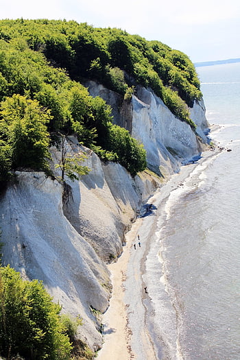 to Reprimand, white Cliffs, baltic Sea, sea, coast, water, island, nature, mecklenburg Western Pomerania, cliffs, chalkboard