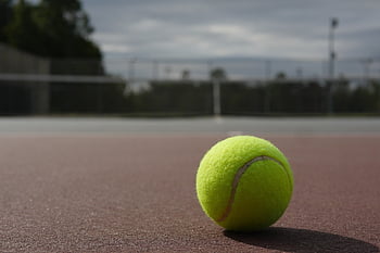 tennis Ball, court, tennis, ball, sport, game, fitness, equipment, play, recreation, competition