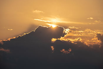 svítání, ráno, slunce, slunečního světla, nebe, mraky, sluneční paprsky, zlaté hodiny, Příroda, krajina