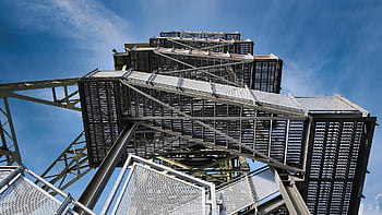 Ruhr oblast, alsdorf, hornictví, architektura
