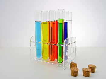 カラフルな液体、 試験管、 実験室の設定、 科学研究、 実験、 カラフルな試験管、 さまざまな液体、 研究所の備品、 科学実験、 化学溶液、 試験管ラック