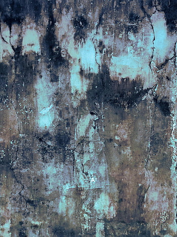 rough surface, brown tones, blue tones, textured surface, cracks, patterns, close-up, grunge texture, weathered surface, abstract texture, wall texture