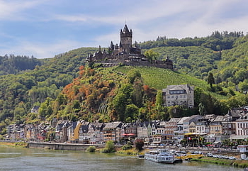city, castle, germany, europe, architecture, autumn, nature, landscape, mountain, travel