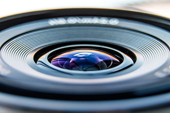 kamerové čočky, detailní fotografie, černý fotoaparát, Přibližovací skla, detaily objektivu, kamerového vybavení, Clona čočky, fotografické vybavení, Textura čočky, technologie kamer, odraz objektivu