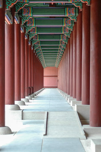 palác gyeongbok, palác, zakázané město, Korejská republika, střešní taška, hanok, tradiční, Korea, Soul, kulturní dědictví, Korejská věc
