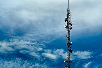anténní věž, telekomunikace, mikrovlnná trouba, anténa antény, stožár, chlap drátu, telecom, rádiového signálu, přenos, technologie, Příroda