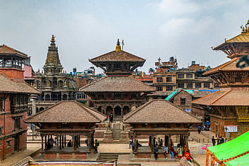 Durban Square, kathmandu, Nepál, patan durbar square, světového dědictví UNESCO, Historické chrámy, Nepálská architektura, Tradiční budovy, Kulturní památky, turistická atrakce, starobylé struktury