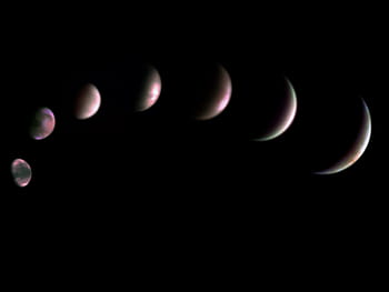 Venere, Apparizione 2013, 1000nm, Nir, vicino a infrarossi, struttura atmosferica, struttura termica, processi radiativi, processi convettivi, Rifrattore ED127mm, Filtro germanio