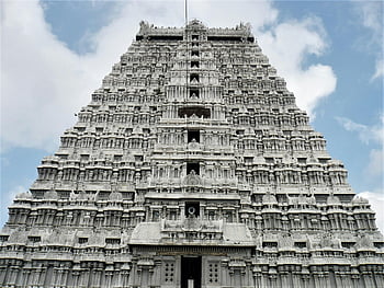 Chrám Annamalaiyar, tamil nadu, Indie, Architektonický pohled, slavný orientační bod, architektura chrámu, indický chrám, historické místo, kulturní dědictví, Náboženské místo, chrámové struktury