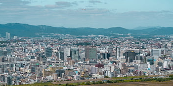 건물, 도시 풍경, 시티, 일본, 오사카, 도시의, 마천루, 수평선, 일본어, 관광 여행