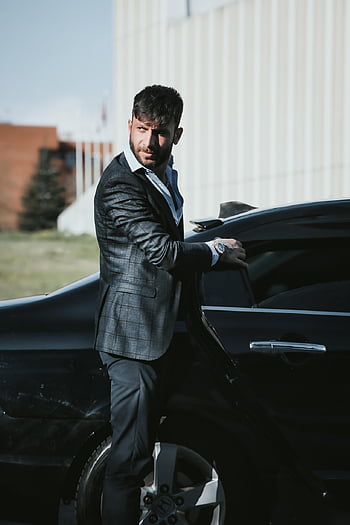 muž, Modelka, auto, oblek, tapety na plochu, móda, mužský, chlap, hezký, přitažlivý, styl