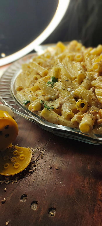 イタリアの、 パスタ、 クリーミー、 塩辛い、 チーズ、 乳製品