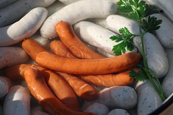wiener, sausage, bratwurst, frankfurter, boil, boiling, cook, cooking, food, eat