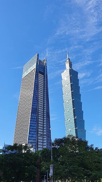 Taiwan, taipei 101, grattacieli, taipei, punto di riferimento
